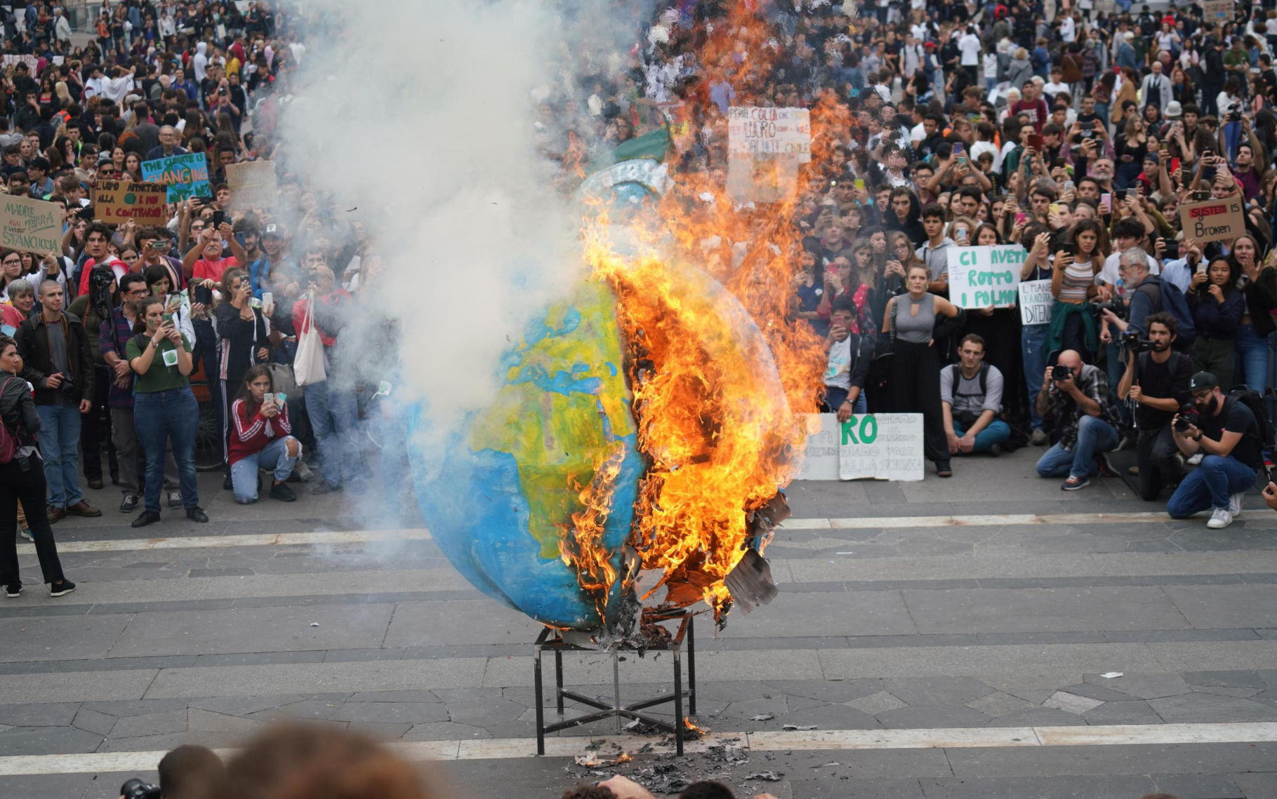 APTOPIX Italy Climate Strike